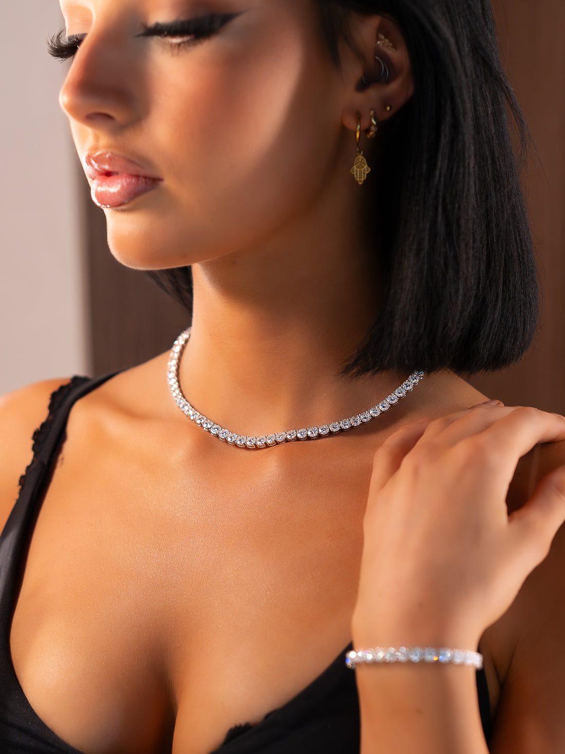 Tennis Necklace S925 + VVS