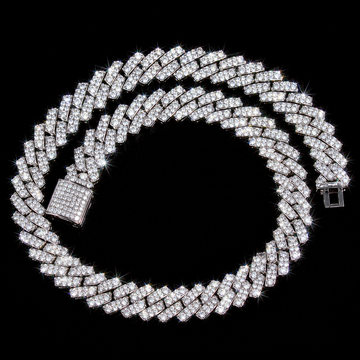 Cuban Chain Necklace S925 + VVS