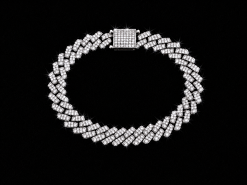 Cuban Chain Bracelet S925 + VVS