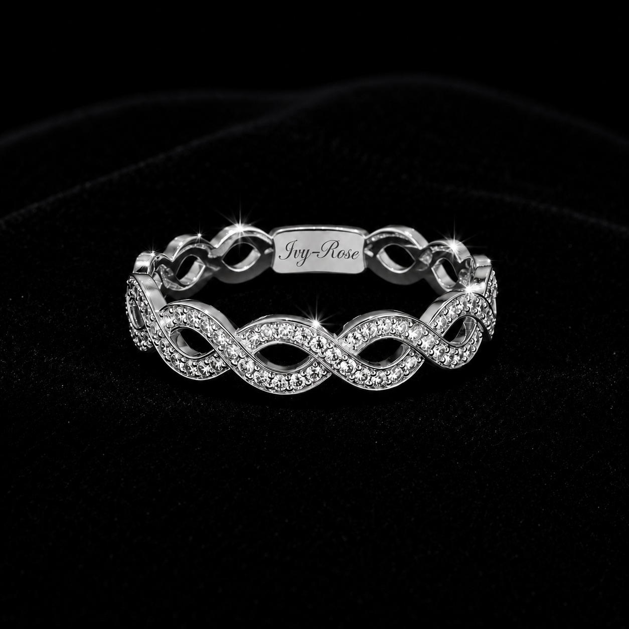 Ivy-Rose Limited Infinity Ring S925 Silver