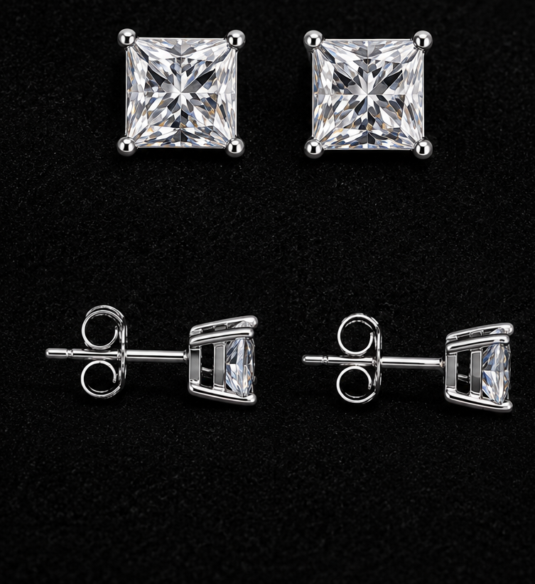 Eternal Princess Earings S925 + VVS