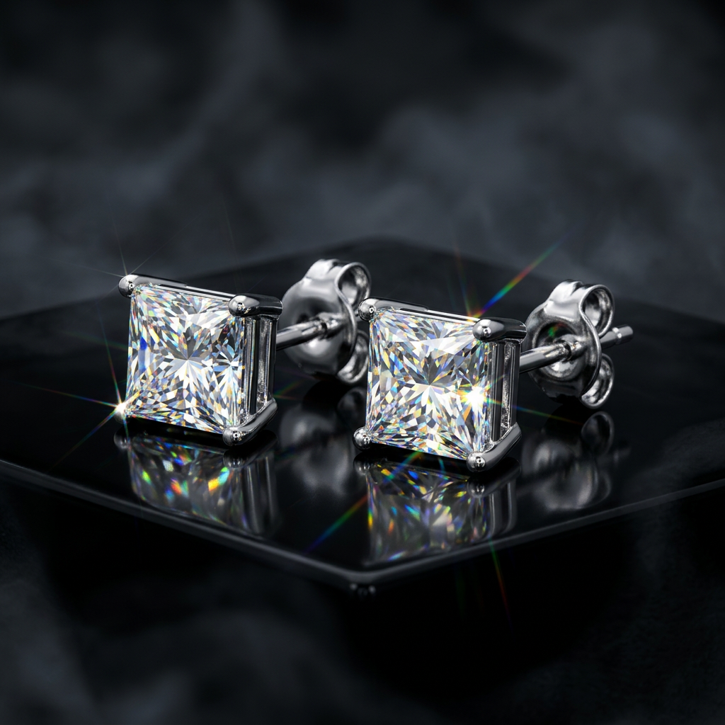 Eternal Princess Earings S925 + VVS