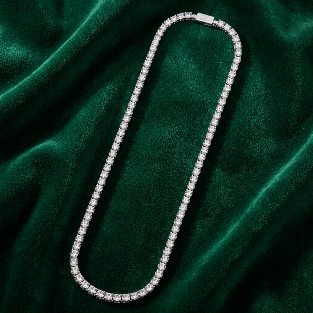 Tennis Necklace S925 + VVS