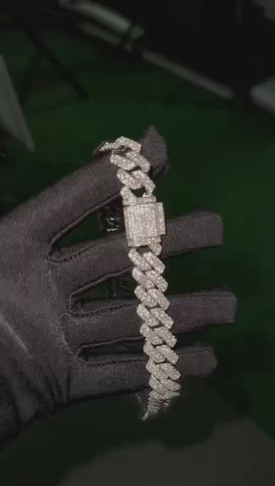 Cuban Chain Bracelet S925 + VVS